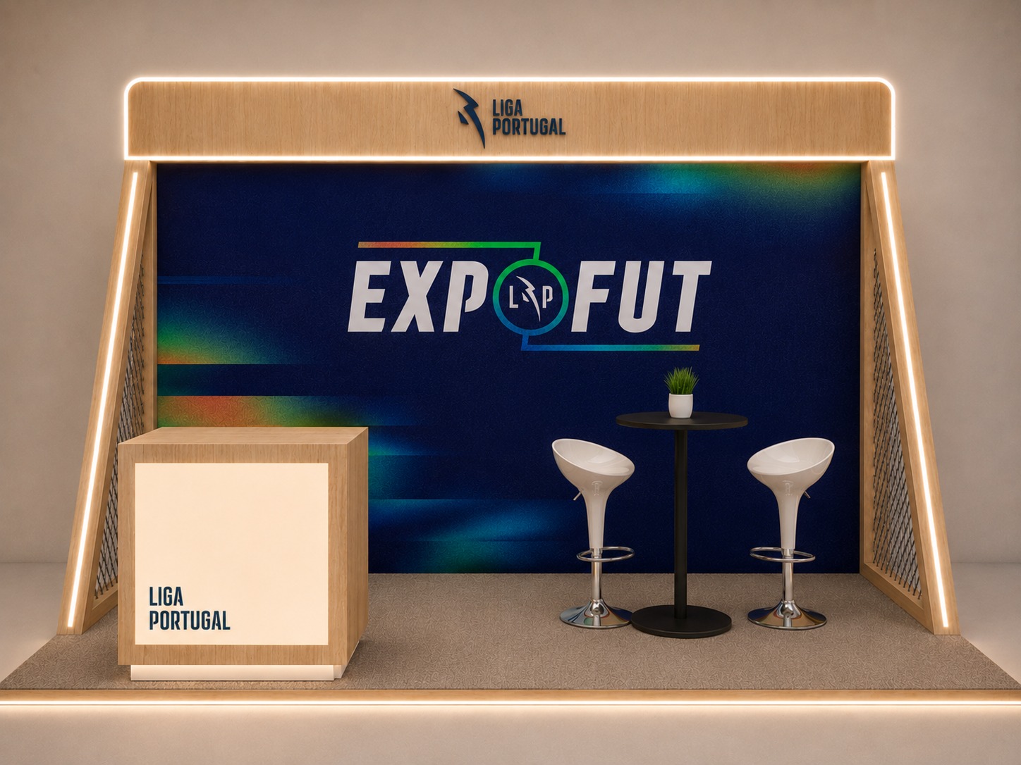 Stand premium aberto EXPOFUT