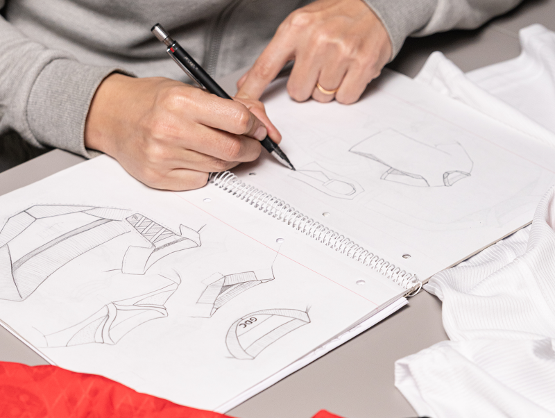 Apoio criativo e design personalizado