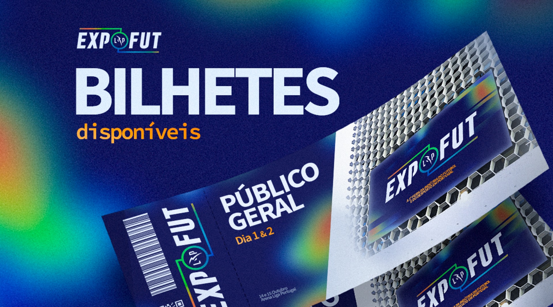 Bilhetes à venda: garanta o seu lugar na primeira EXPOFUT